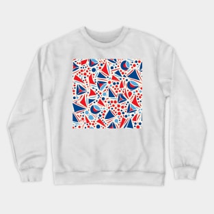 Patriotic 4th of July Pattern 6 Crewneck Sweatshirt